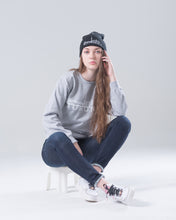 Load image into Gallery viewer, Skyline Apparel - Beanie With Toronto Skyline Graphic - Black - Simple, fashionable travel-themed toque - Essential winter fashion