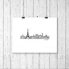 Load image into Gallery viewer, Skyline Prints - Europe - Unframed digital graphic - 8&quot;x10&quot;