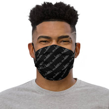 Load image into Gallery viewer, Skyline Apparel Premium face mask with Toronto Skyline Graphic - Black - Reusable Face Covering