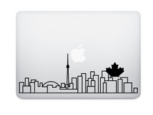 Load image into Gallery viewer, Choose Your Own Design and City - CUSTOM Skyline Art Decal - Decorative sticker for MacBook / laptop / wall / door / window