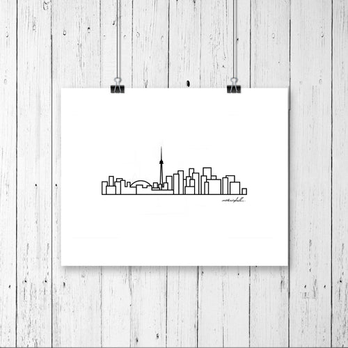 Skyline Prints - Canada - Unframed digital graphic - 8