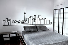 Load image into Gallery viewer, Toronto Skyline - Wall Decal - Decorative wall sticker for your home decor (no birds)