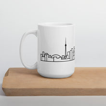 Load image into Gallery viewer, White Ceramic Skyline Mug - Toronto